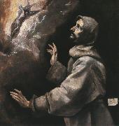 GRECO, El St. Francis Receiving the Stigmata dfh oil painting picture wholesale